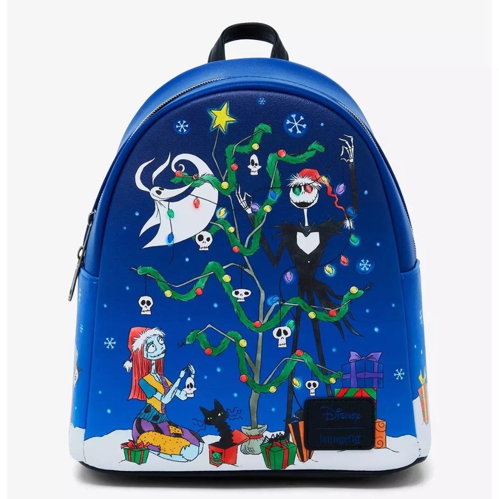 Loungefly The Nightmare Before Christmas Holiday Decorating Mini Backpack